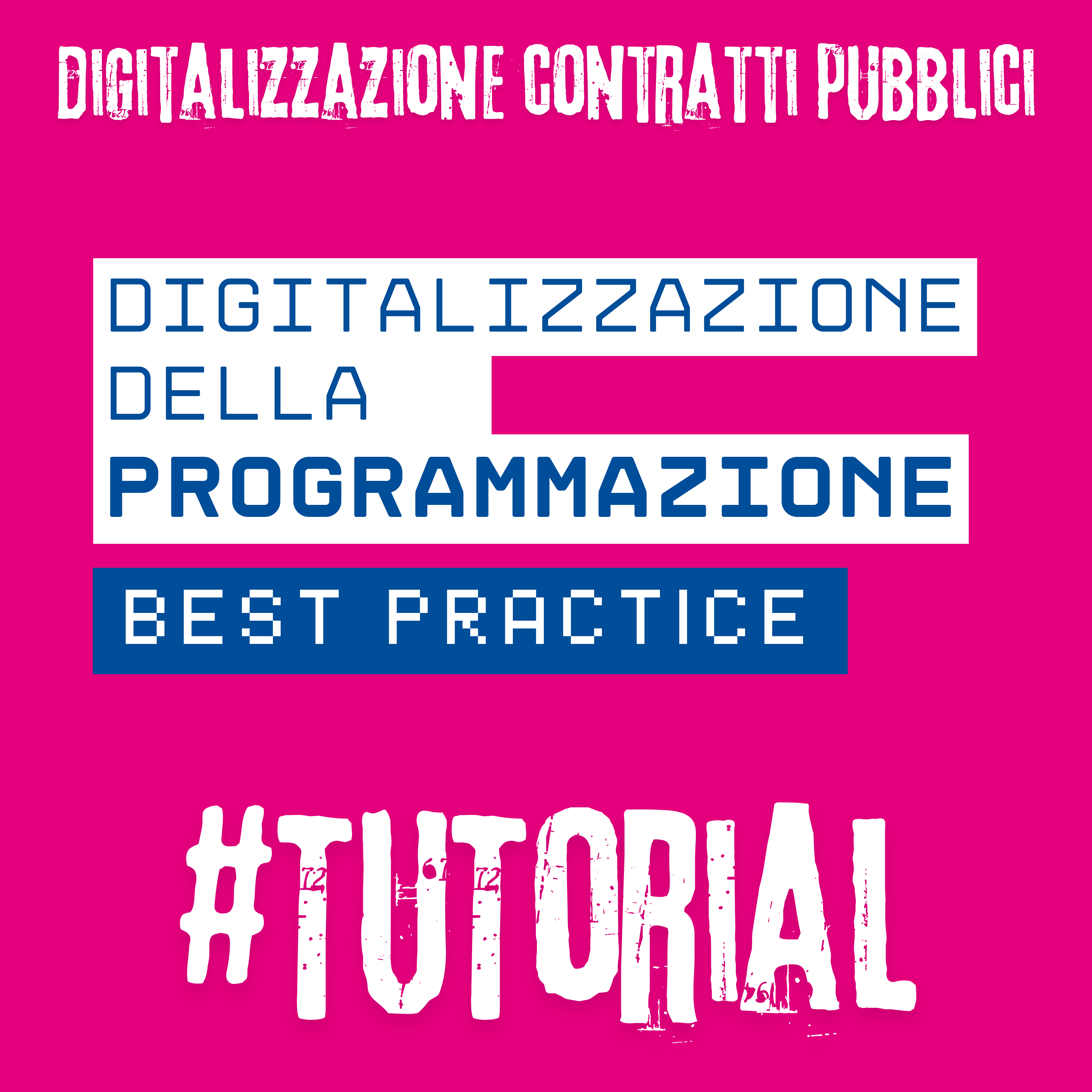 La digitalizzazione della Programmazione: best practice per la gestione dei dati