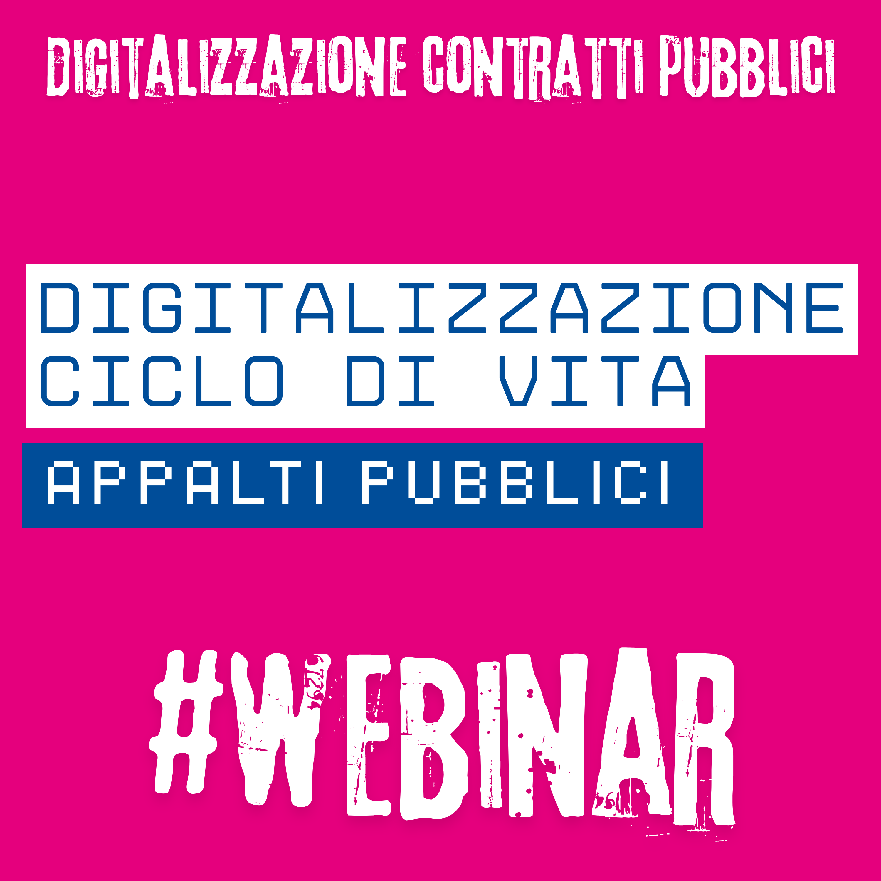 Digitalizzazione del ciclo di vita degli appalti pubblici